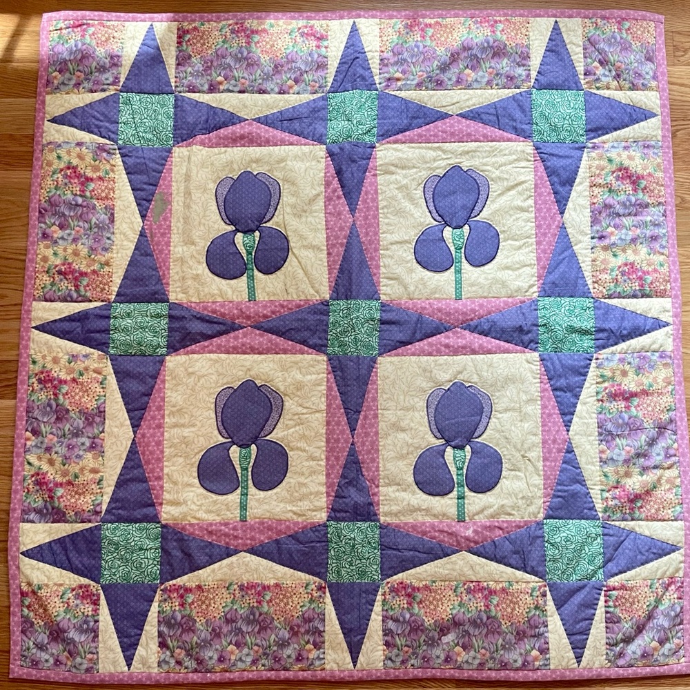 Hand made quilted wall hanging/table topper